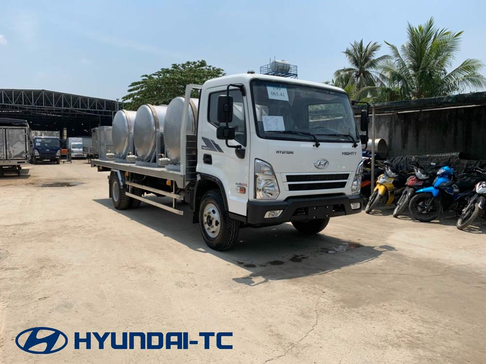 Xe tải chở mủ cao su 6 tấn Hyundai Ex8 GTL