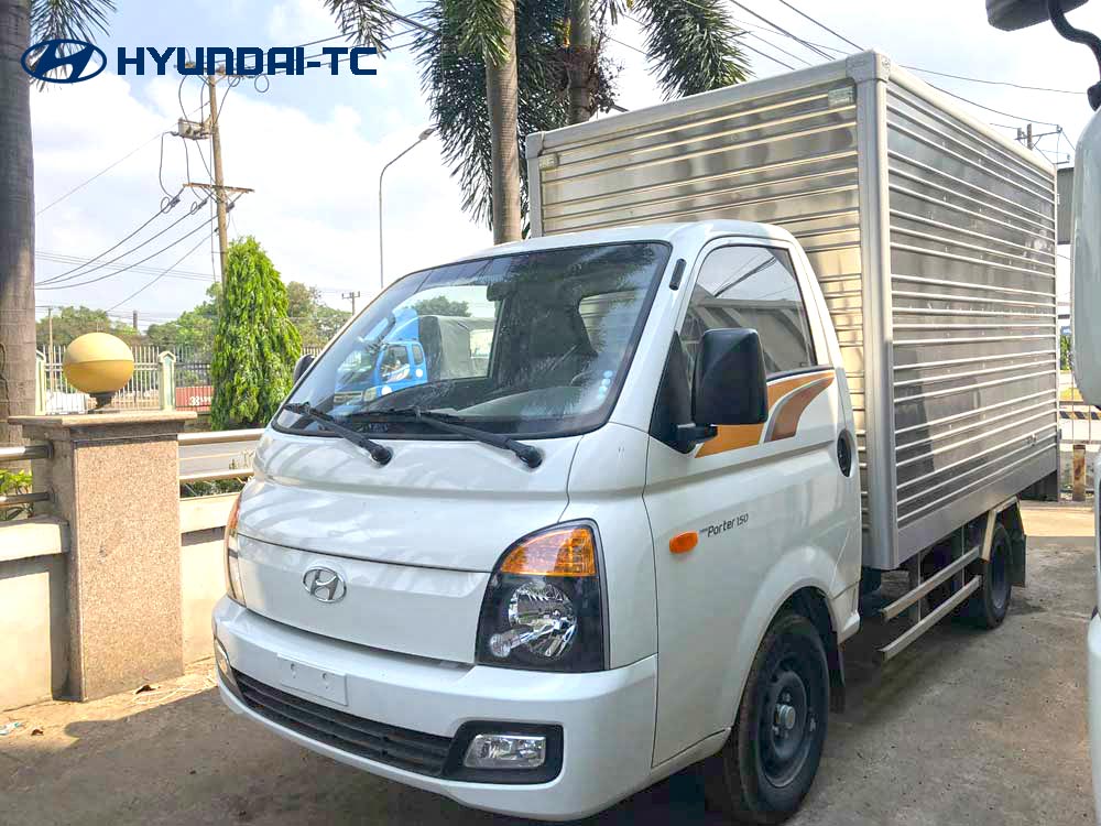 Xe tải Hyundai New Porter H150 1.5 tấn - Thùng kín inox