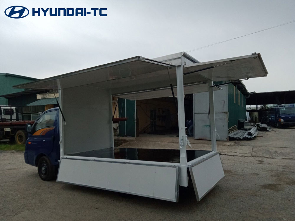 Xe tải thùng cánh dơi 1.5 tấn Hyundai Porter H150