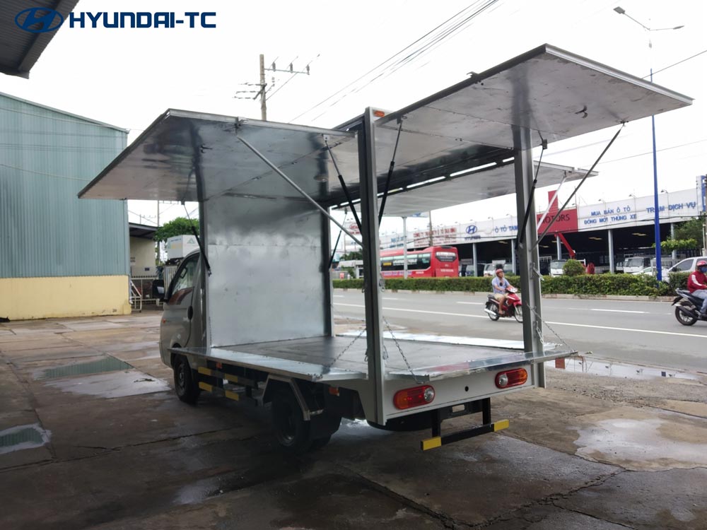 Xe tải thùng cánh dơi 1.5 tấn Hyundai Porter H150